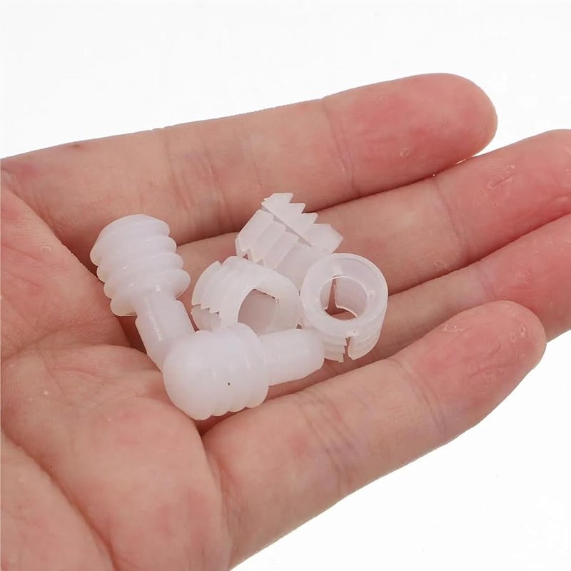 80Pcs Hinge Expansion Plugs with Pre Inserted Nuts for Furniture Repair and Cabinet Hardware Fastener - Image 3